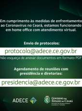 Adece funciona com atendimento virtual e por telefone