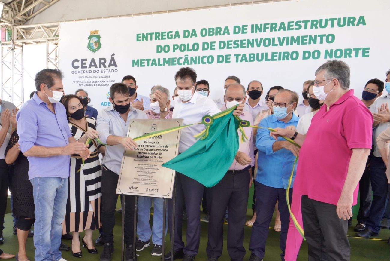 Governo do Ceará inaugura infraestrutura do Polo Metalmecânico de Tabuleiro do Norte