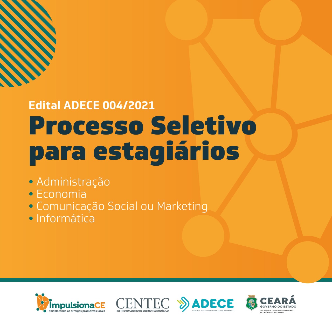 Centec seleciona estagiários para projeto em parceria com Adece