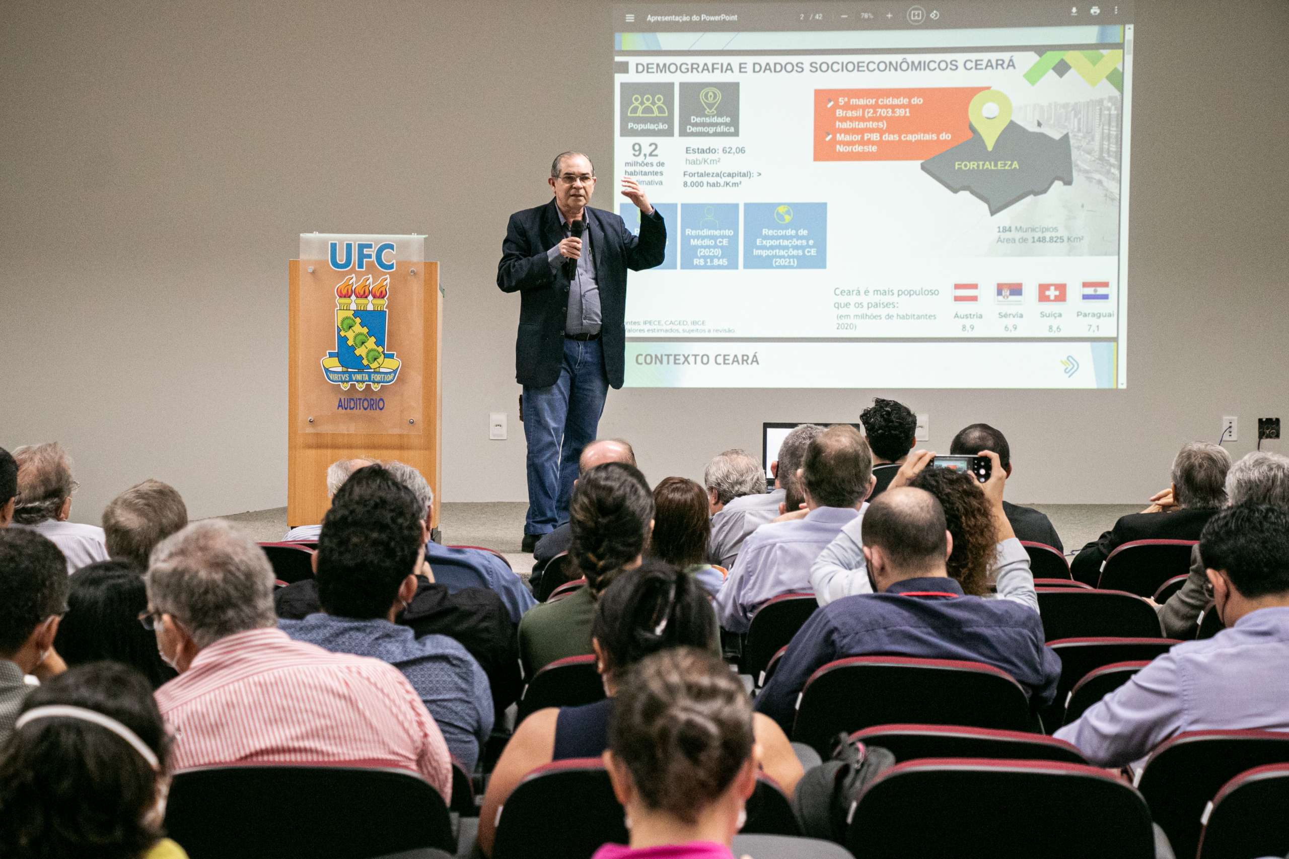 Adece apresenta projeções para investimentos em Encontro de Inovadores na UFC